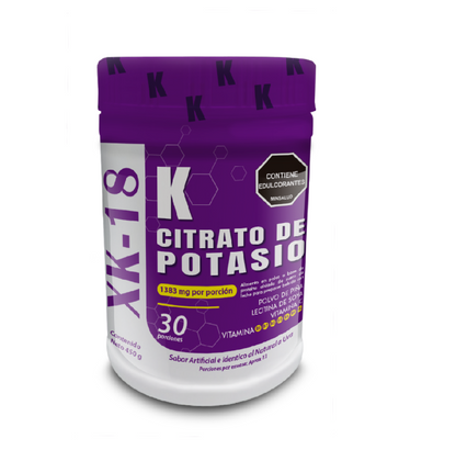 Citrato de Potasio en Polvo XK-18 450g