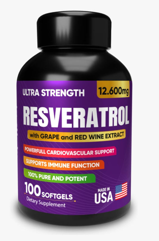 Resveratrol x100 Cápsulas Antioxidante Natural