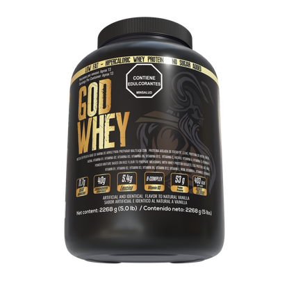 GodWhey 5lb Suplemento de Masa Muscular