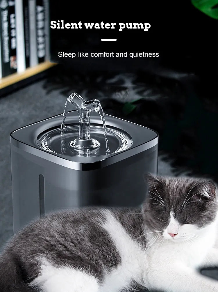 Fuente de Agua Filtrada para Perros y Gatos