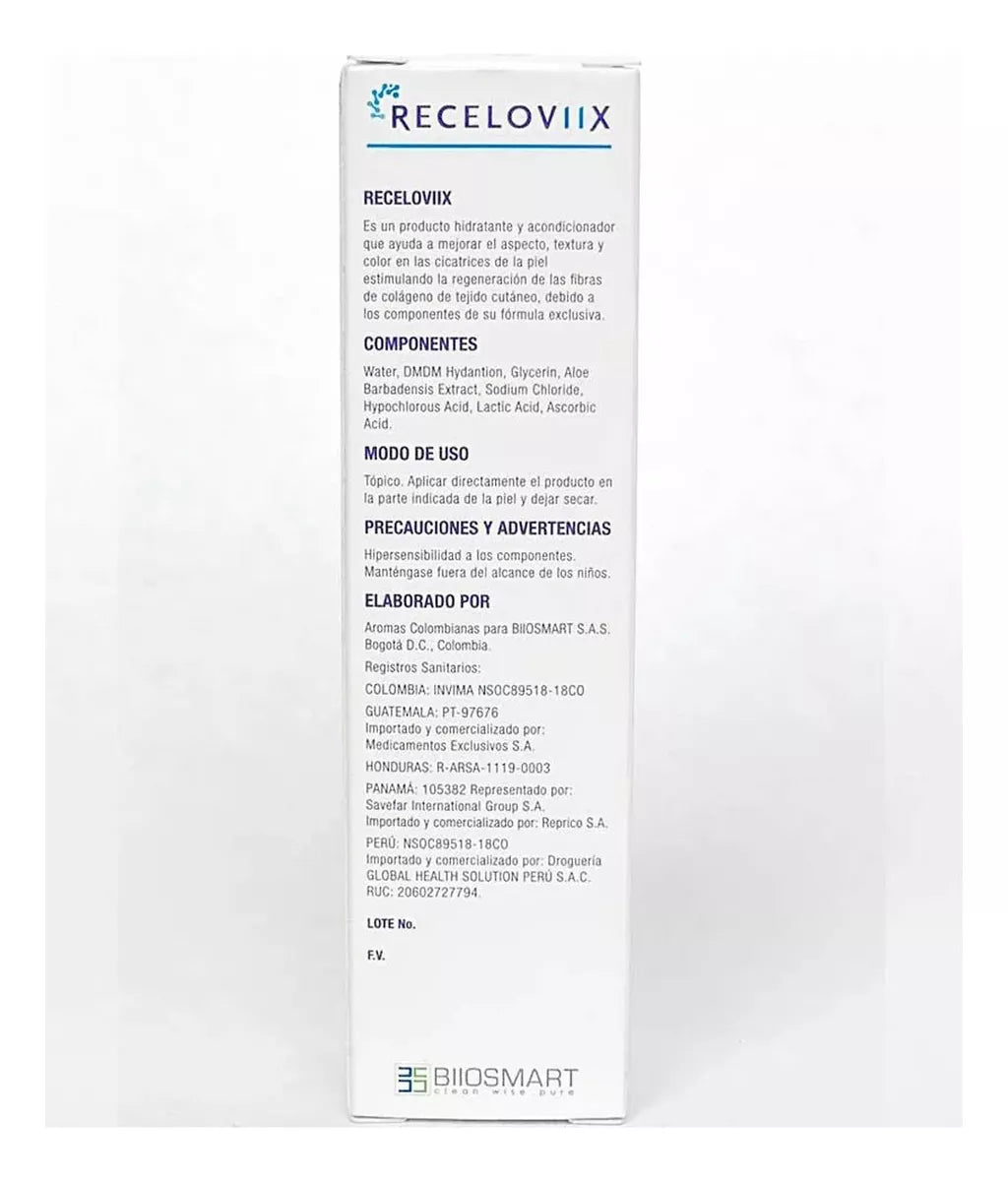 Receloviix Bioregenerador para la piel