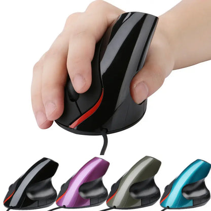 Mouse Vertical Ergonómico USB 5 Botones