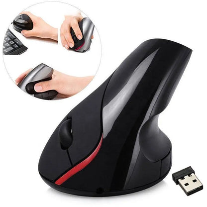 Mouse Vertical Ergonómico USB 5 Botones