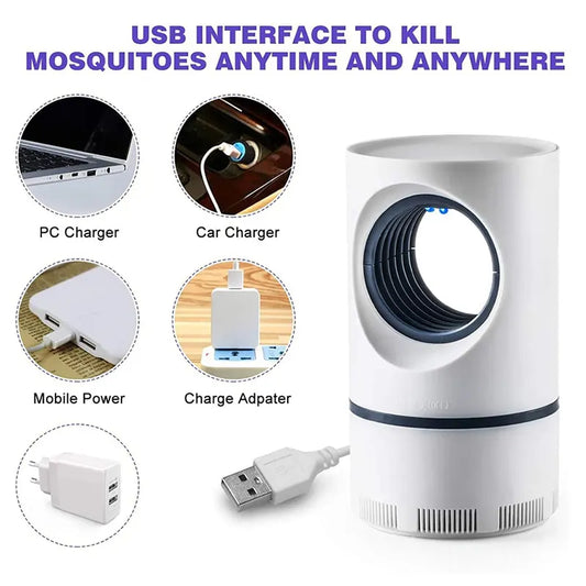 Lámpara UV Mata Mosquitos para Hogar