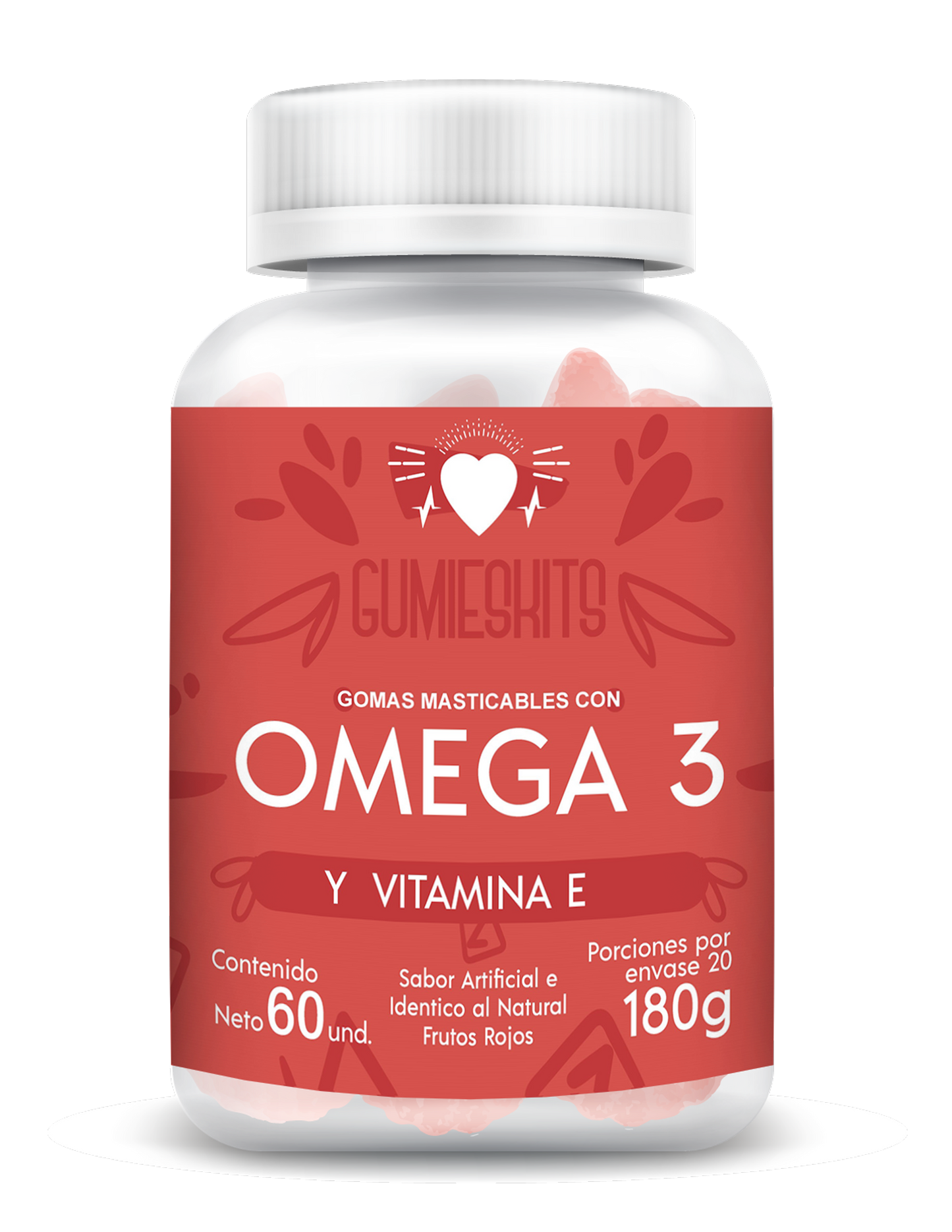 Gomitas Omega 3 x60 para Salud