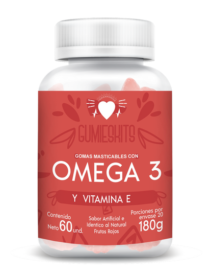 Gomitas Omega 3 x60 para Salud