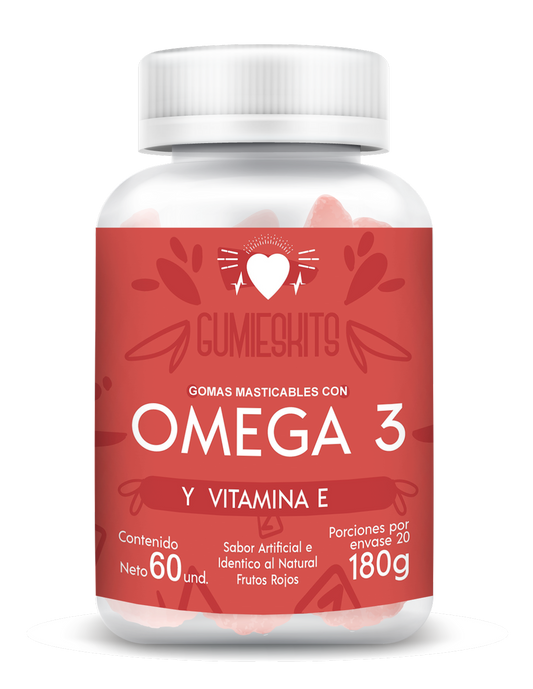 Gomitas Omega 3 x60 para Salud