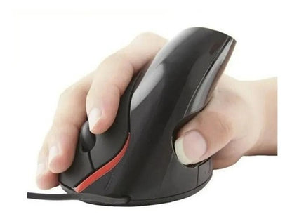 Mouse Vertical Ergonómico USB 5 Botones